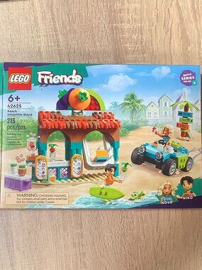 Lego Friends Beach Smoothie Stand set 42625 Nova and Niko